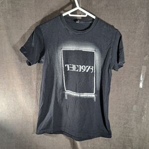 The 1975 USA Spring Tour 2014 Black White Graphic Band Tee FAIR S